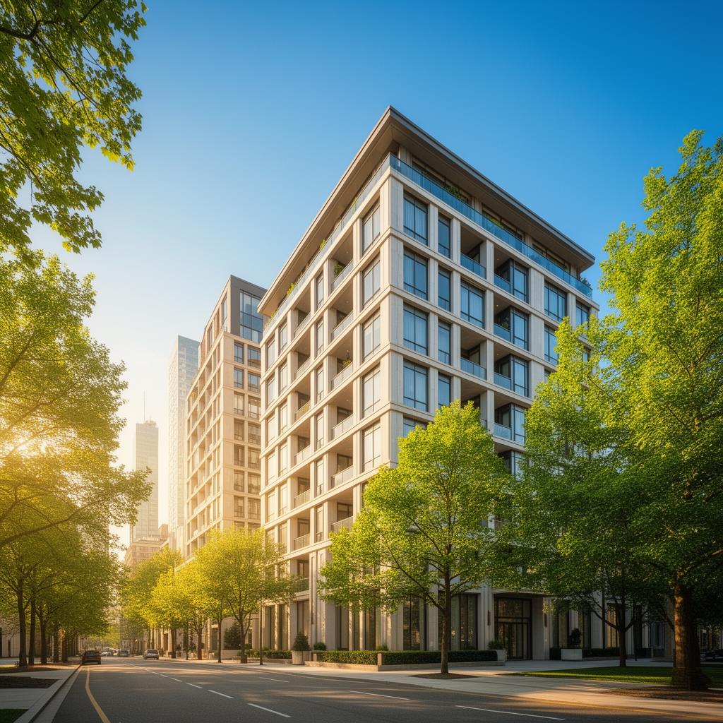 Managed apartment building